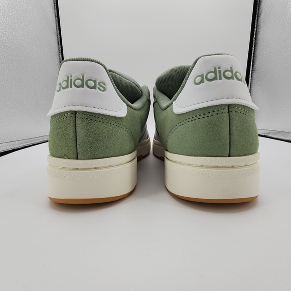 Adidas Grand Court Alpha‎ Shoes Womens 9 Silver Green Sneaker JR3143 NEW in Box - Picture 7 of 12